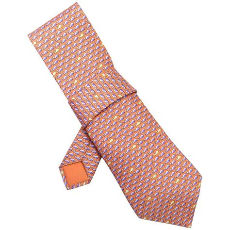 hermes whale print tie|Hermes ties for men.